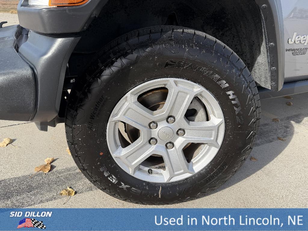 used 2021 Jeep Wrangler Unlimited car, priced at $30,893