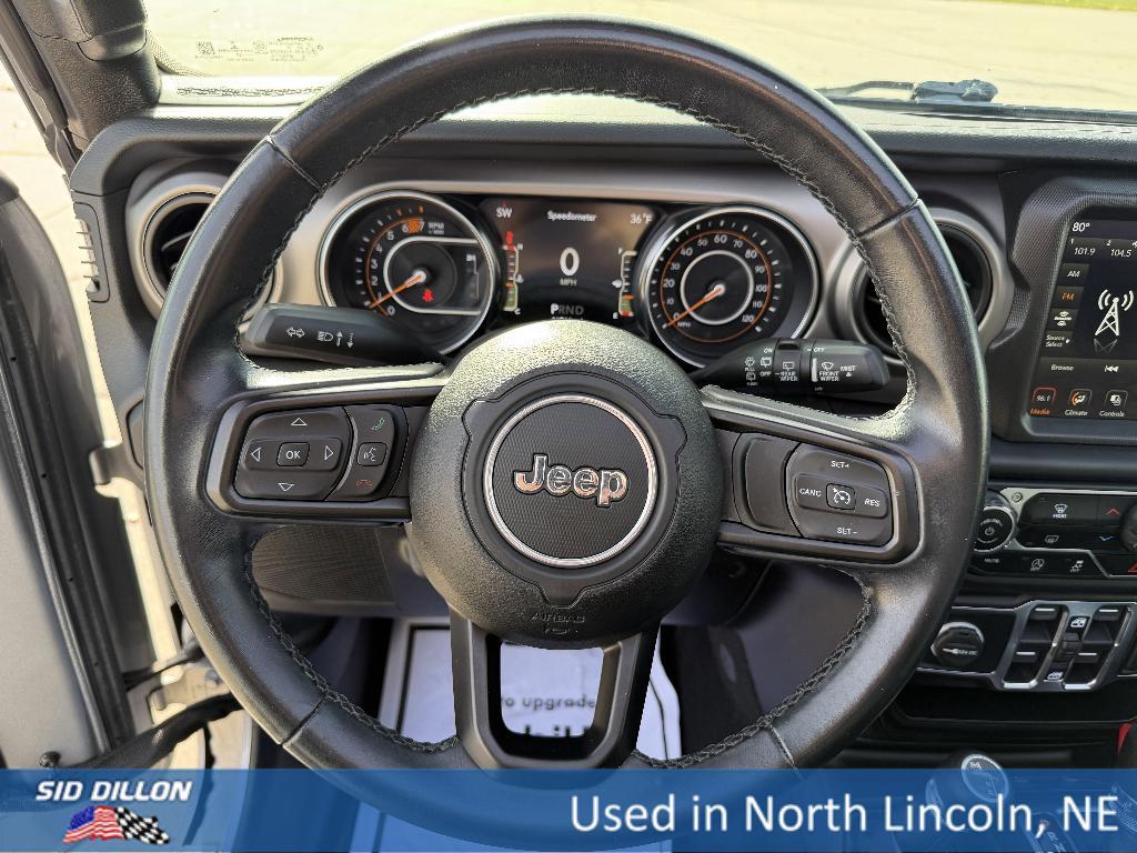 used 2021 Jeep Wrangler Unlimited car, priced at $30,893