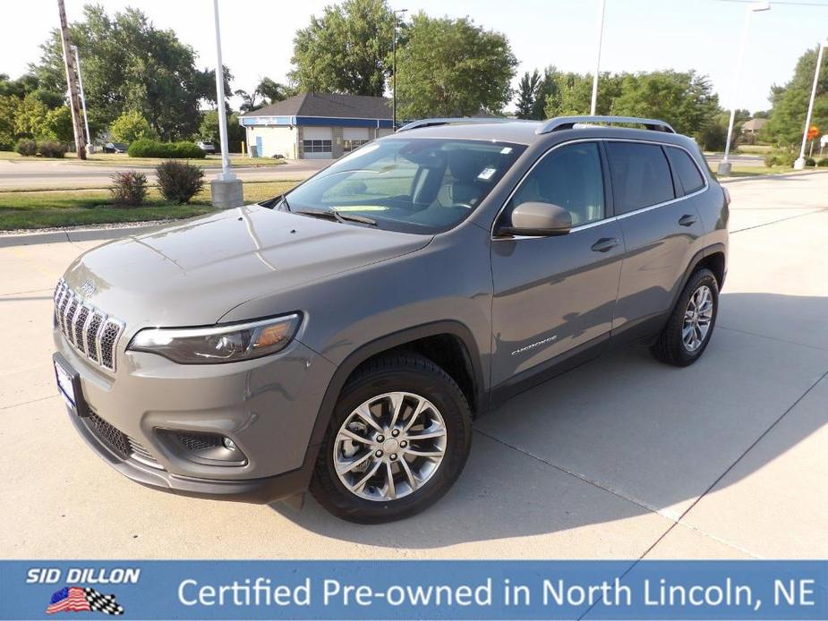 used 2021 Jeep Cherokee car, priced at $22,799