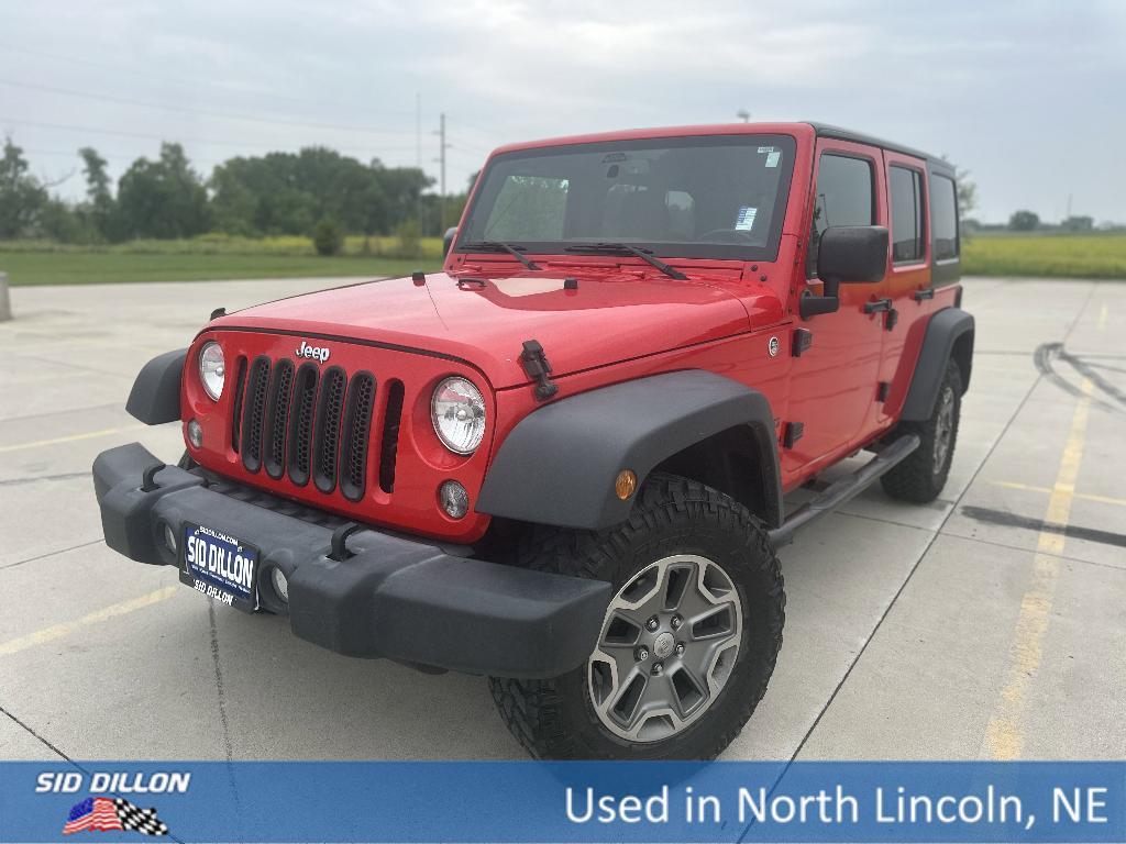 used 2015 Jeep Wrangler Unlimited car, priced at $17,991