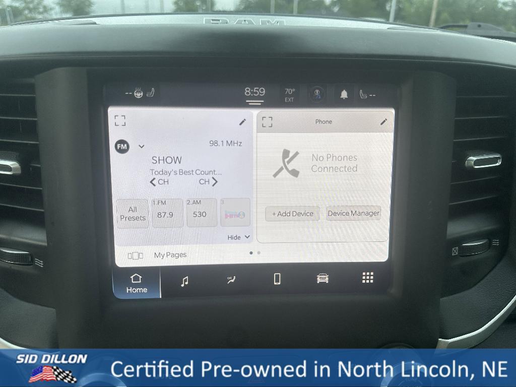 used 2022 Ram 1500 car, priced at $37,991