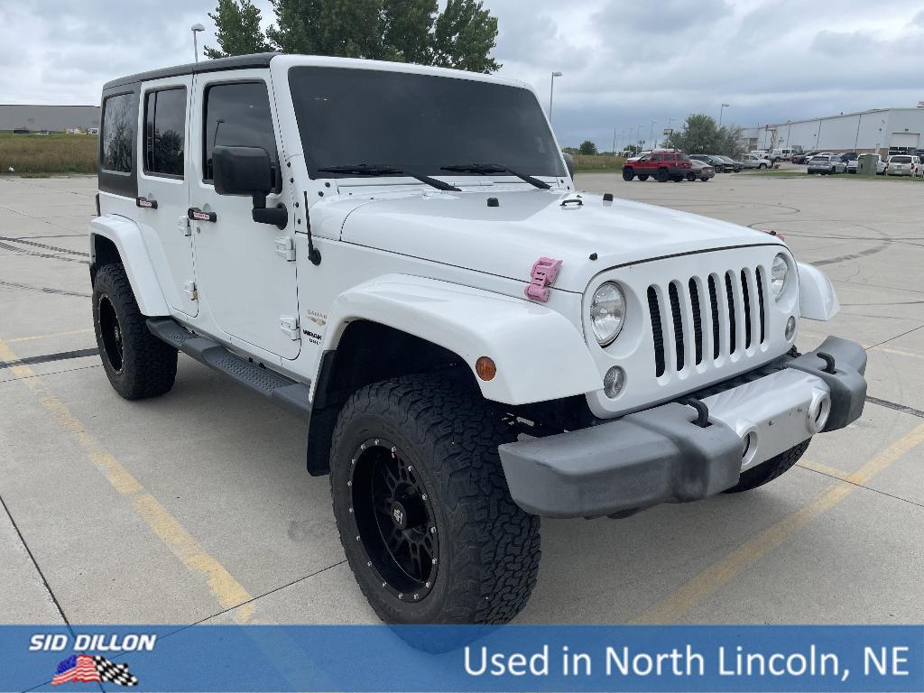 used 2015 Jeep Wrangler Unlimited car, priced at $20,991