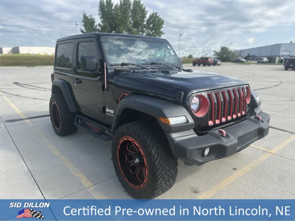 used 2020 Jeep Wrangler car, priced at $25,991