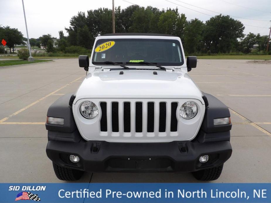 used 2020 Jeep Wrangler Unlimited car, priced at $28,991