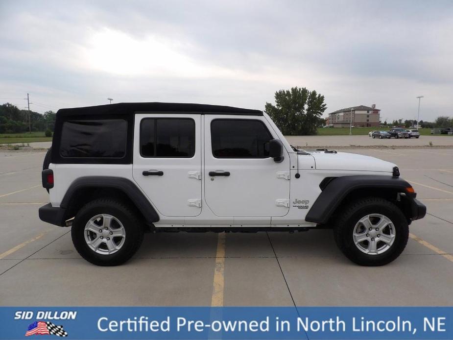 used 2020 Jeep Wrangler Unlimited car, priced at $28,991