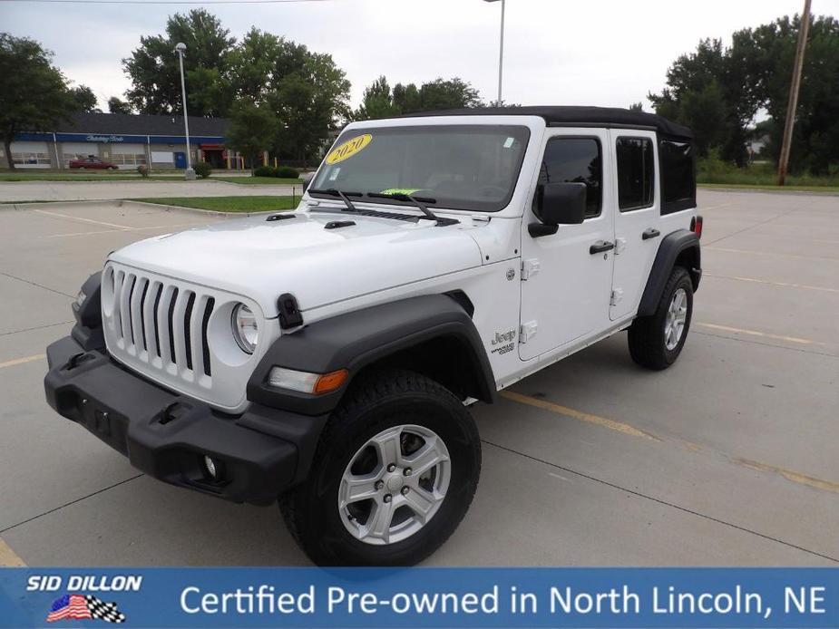 used 2020 Jeep Wrangler Unlimited car, priced at $28,991