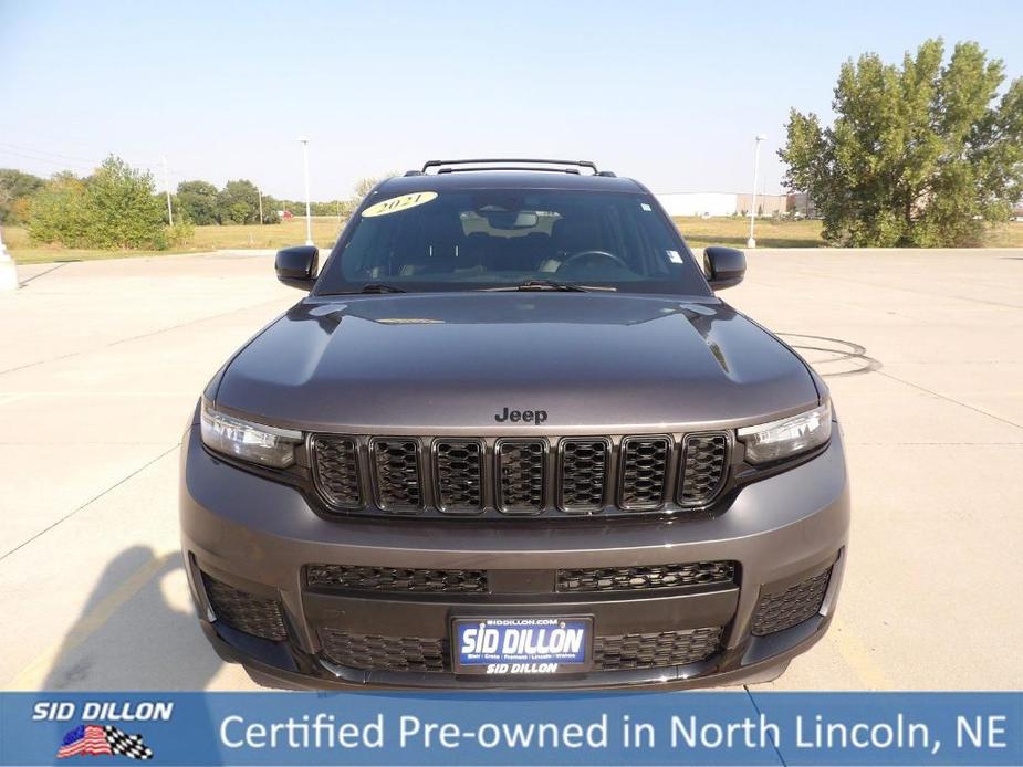 used 2021 Jeep Grand Cherokee L car, priced at $34,992