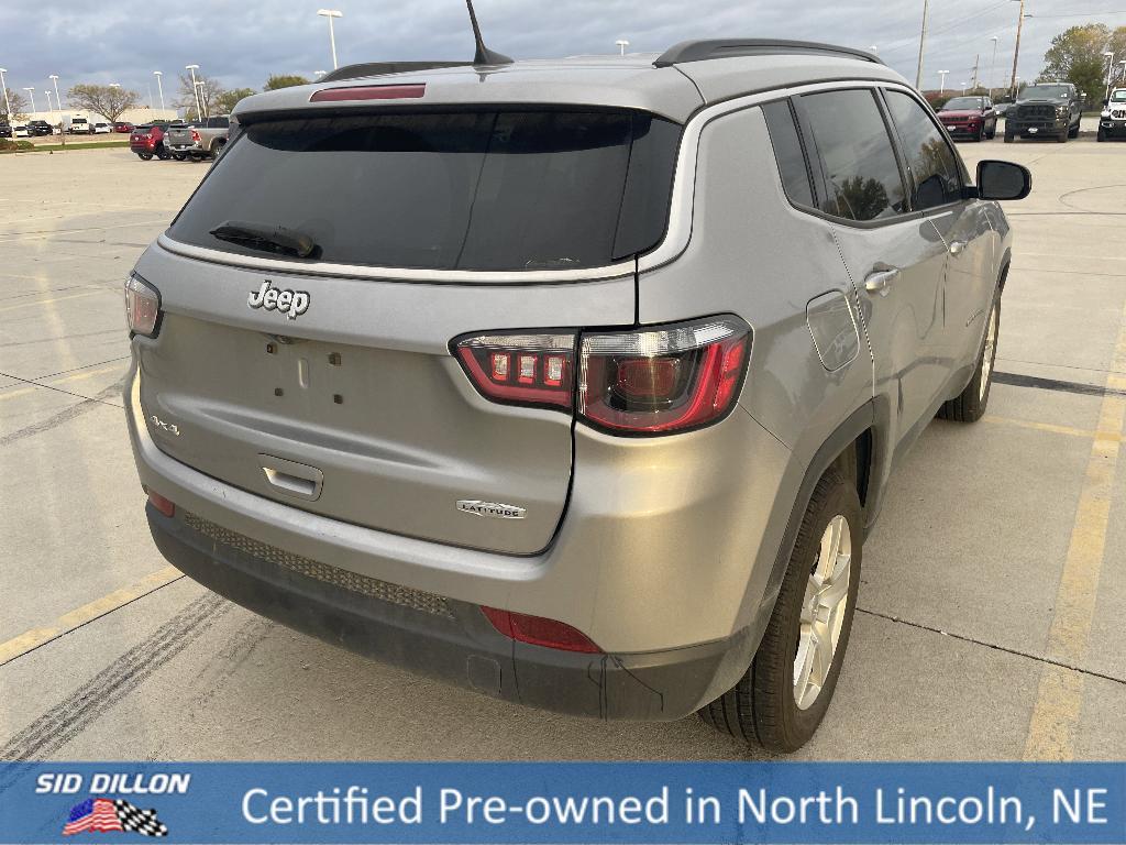 used 2022 Jeep Compass car, priced at $22,492