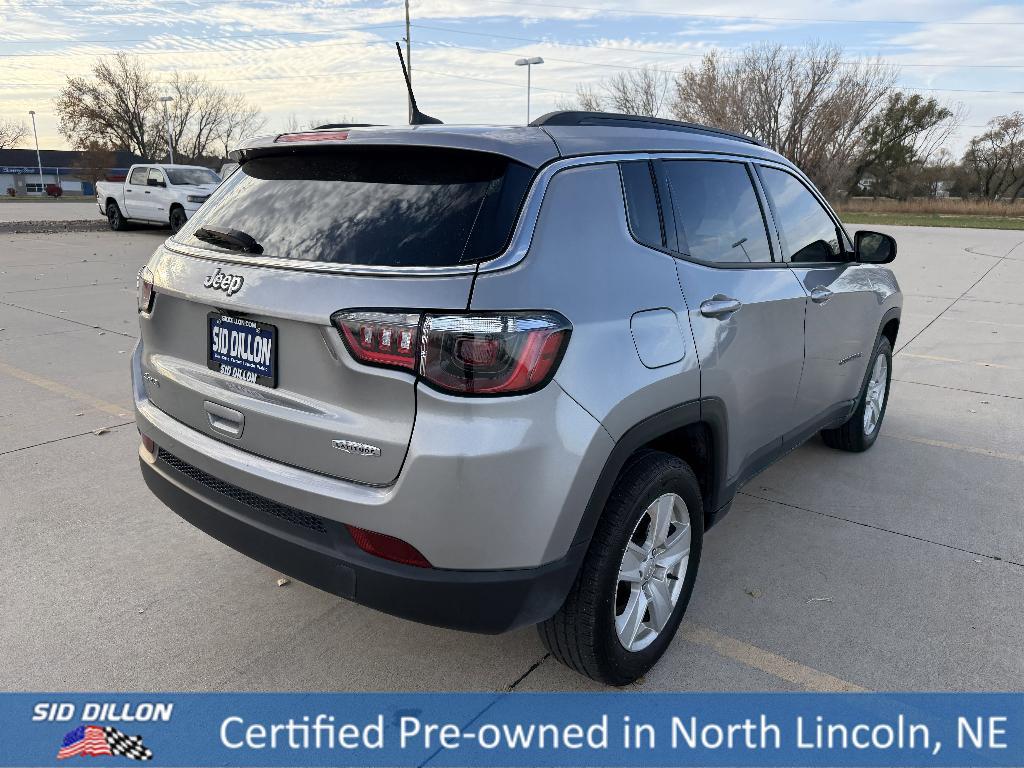 used 2022 Jeep Compass car, priced at $22,394