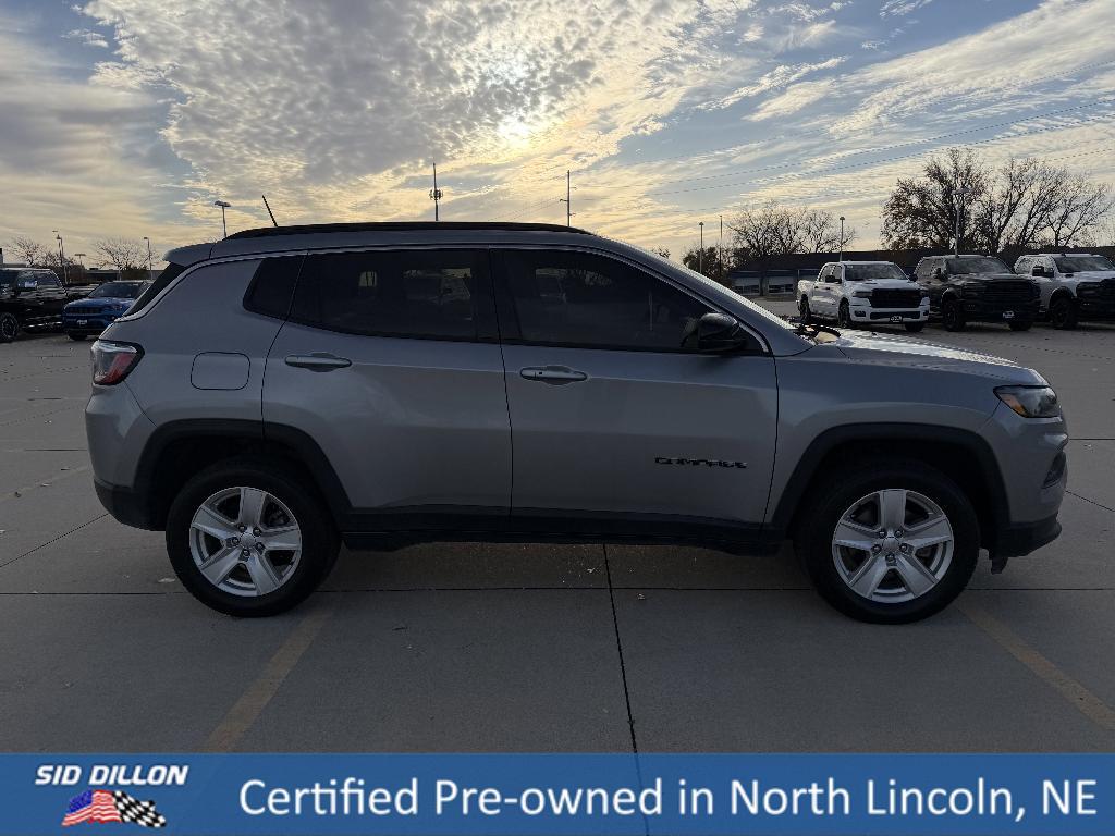 used 2022 Jeep Compass car, priced at $22,394