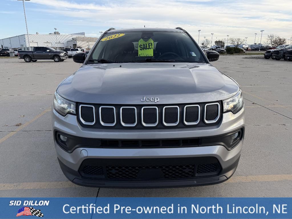 used 2022 Jeep Compass car, priced at $22,394