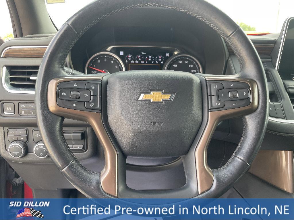 used 2021 Chevrolet Tahoe car, priced at $58,395