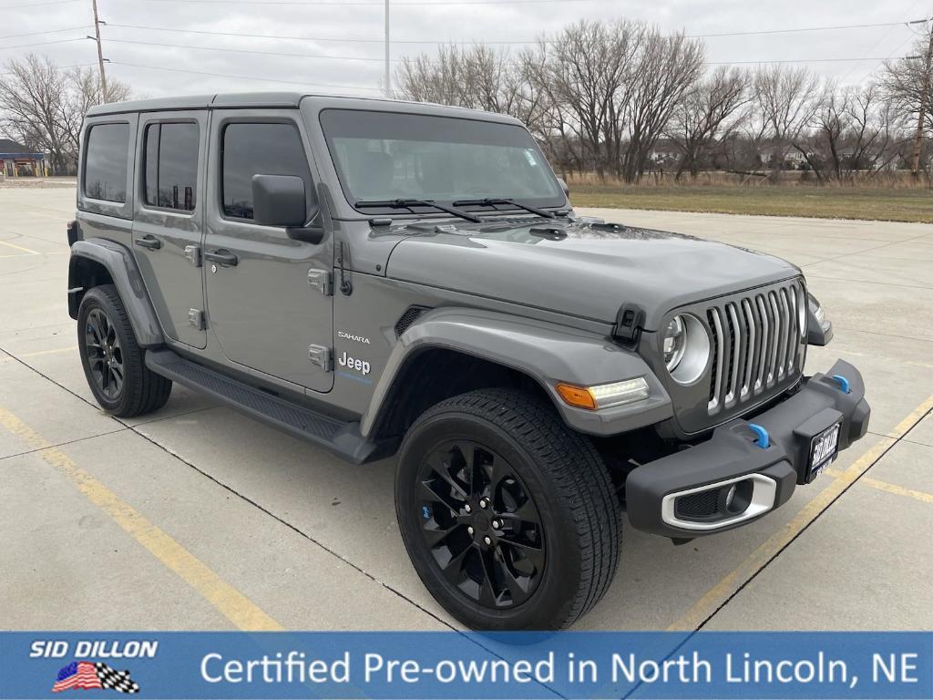 used 2023 Jeep Wrangler 4xe car, priced at $37,492