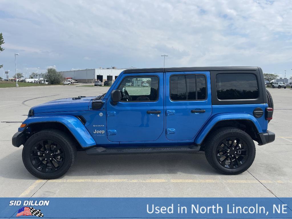 used 2022 Jeep Wrangler Unlimited 4xe car, priced at $34,892