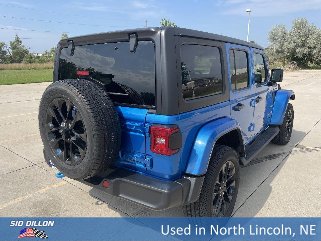 used 2022 Jeep Wrangler Unlimited 4xe car, priced at $34,892