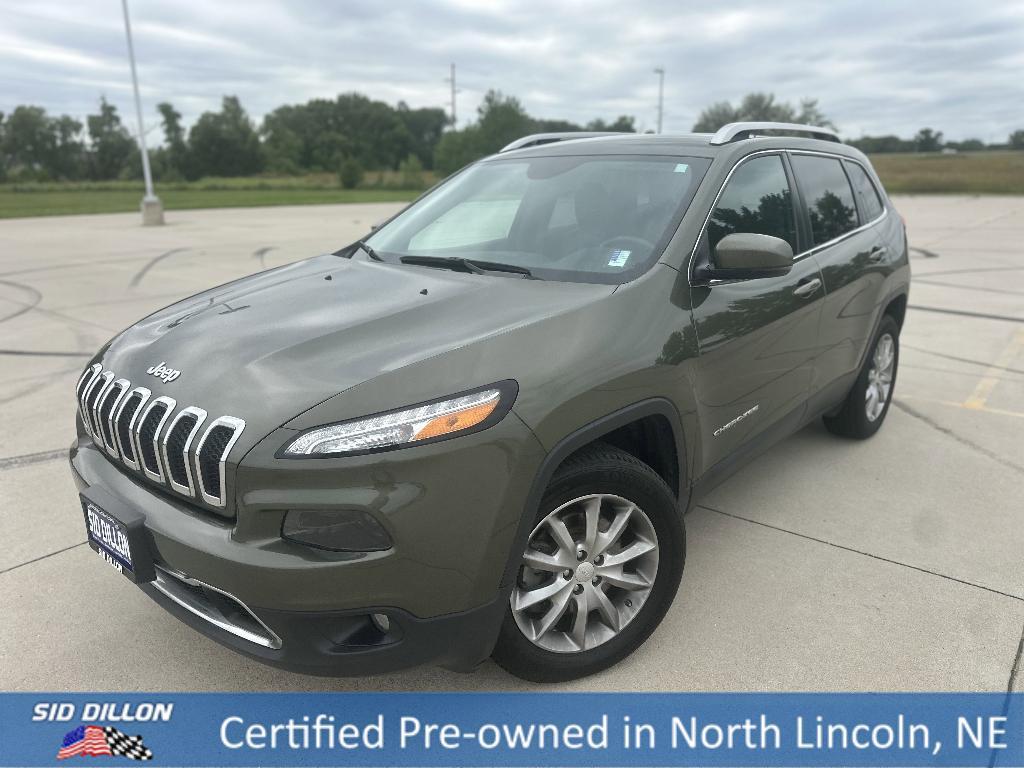 used 2018 Jeep Cherokee car, priced at $18,991