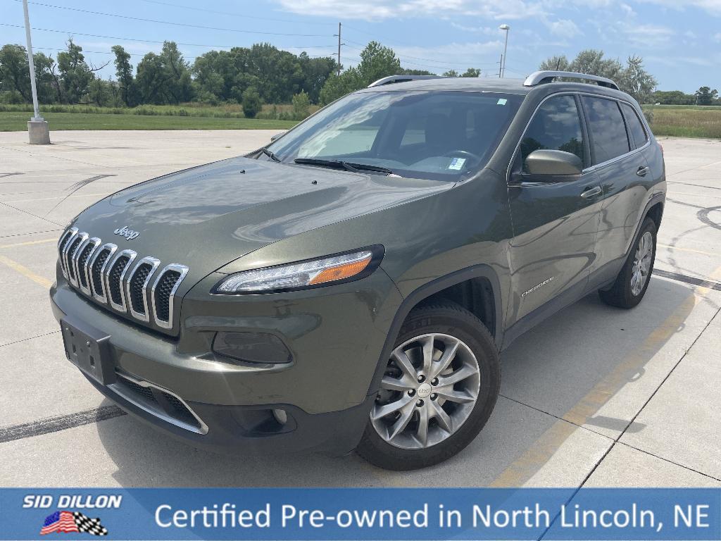 used 2018 Jeep Cherokee car, priced at $18,991