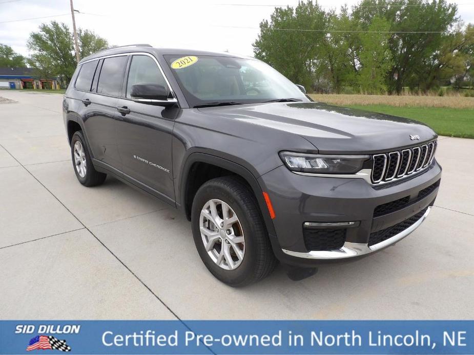 used 2021 Jeep Grand Cherokee L car, priced at $36,495