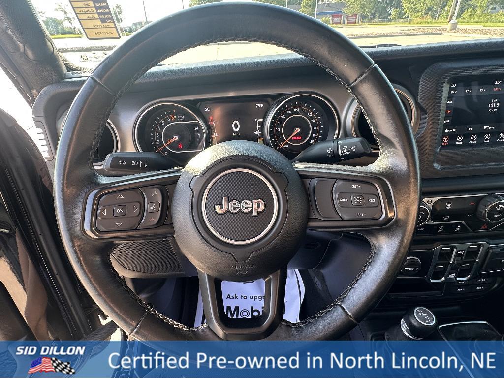 used 2021 Jeep Gladiator car, priced at $32,894