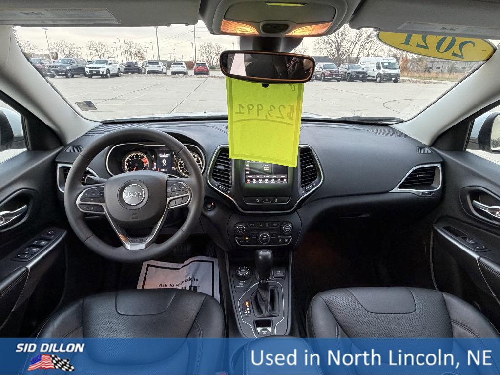used 2021 Jeep Cherokee car, priced at $23,991