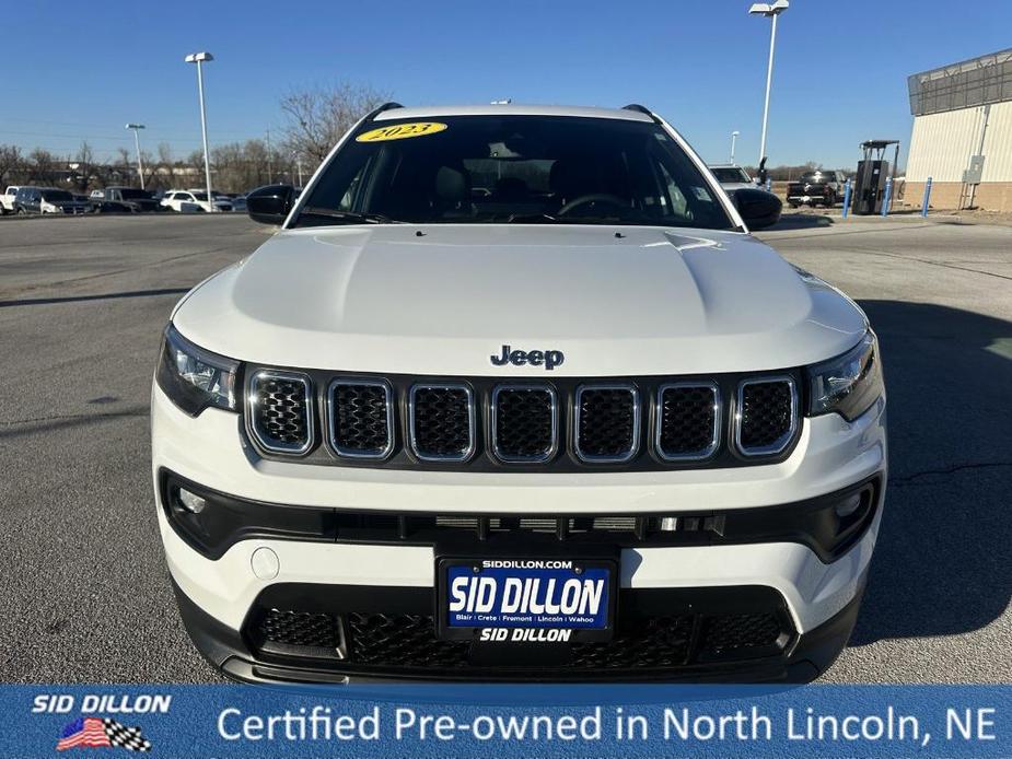 used 2023 Jeep Compass car, priced at $25,493