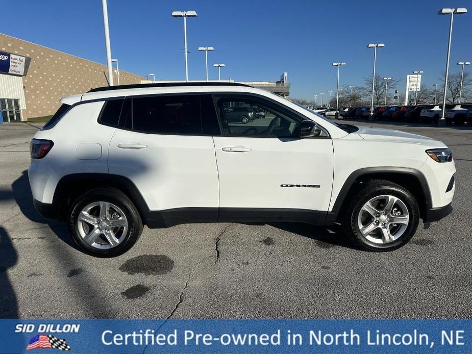 used 2023 Jeep Compass car, priced at $25,493