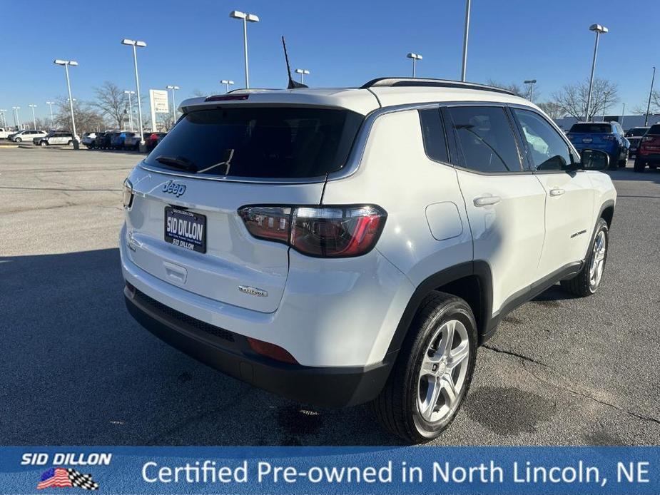 used 2023 Jeep Compass car, priced at $25,493