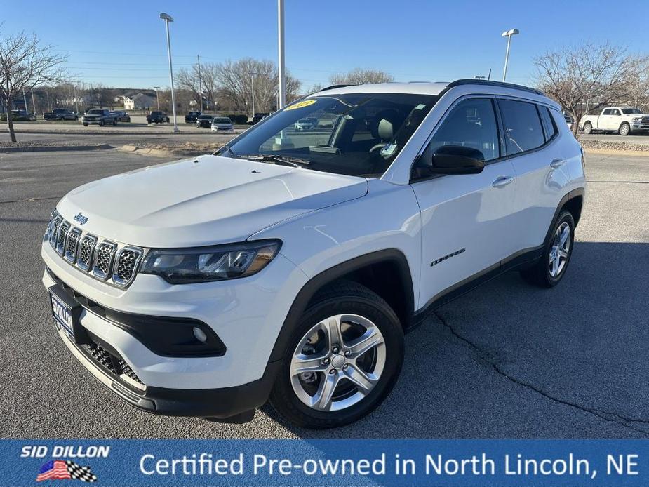 used 2023 Jeep Compass car, priced at $25,493