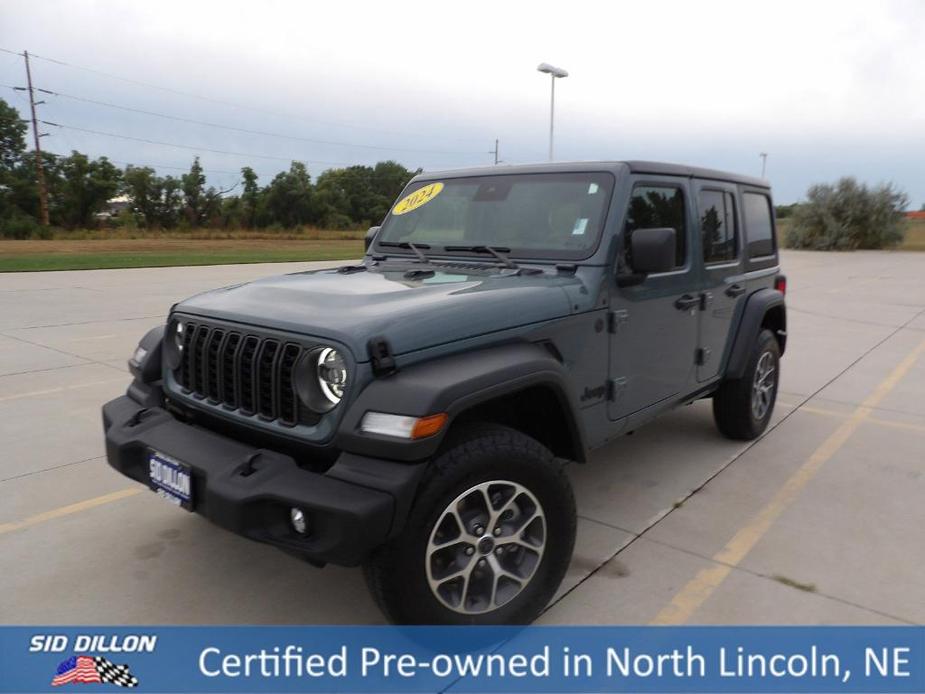 used 2024 Jeep Wrangler car, priced at $49,795