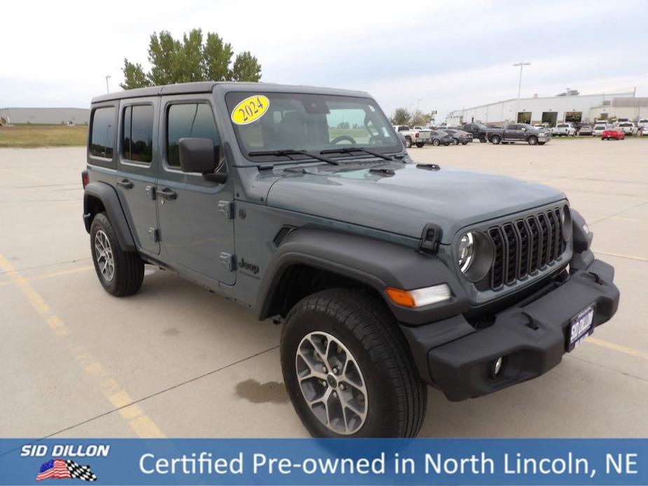 used 2024 Jeep Wrangler car, priced at $49,795