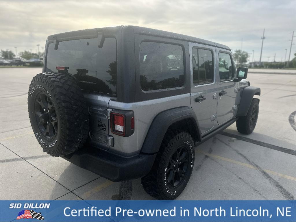 used 2021 Jeep Wrangler Unlimited car, priced at $31,992