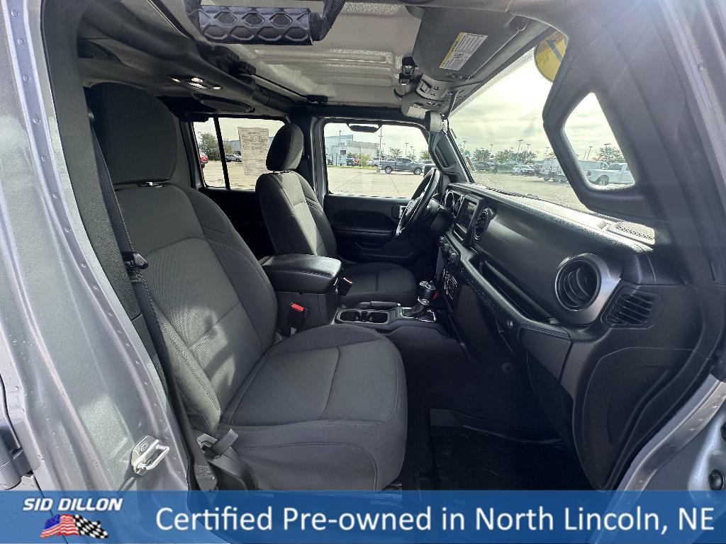used 2021 Jeep Wrangler Unlimited car, priced at $31,992