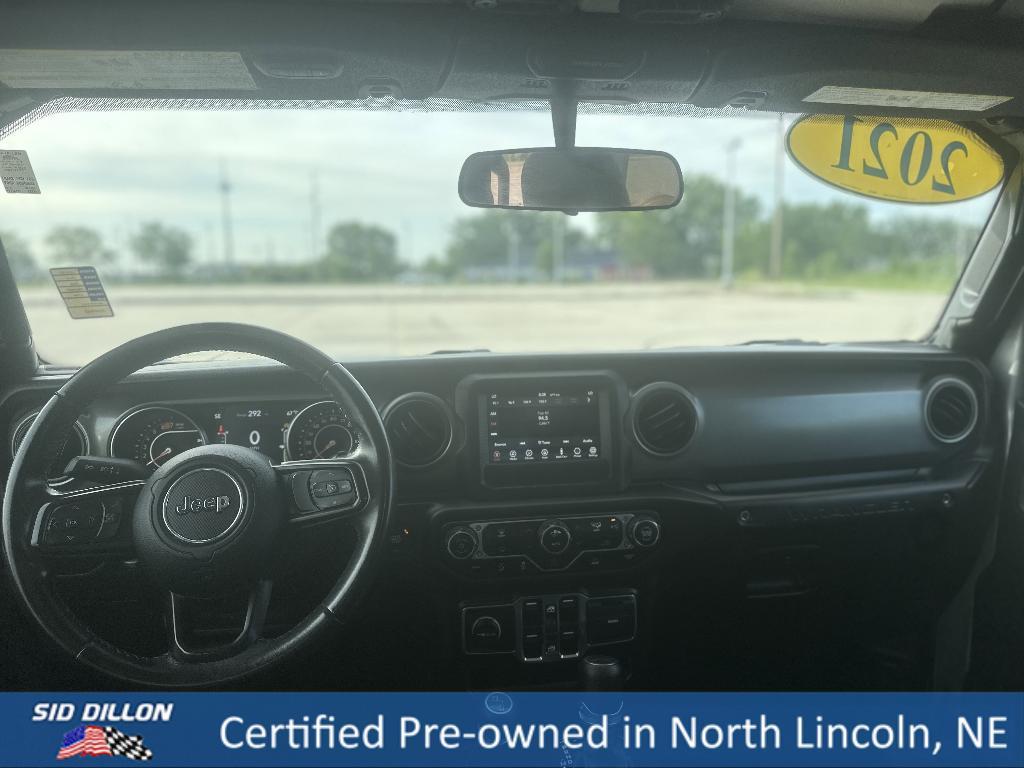 used 2021 Jeep Wrangler Unlimited car, priced at $31,992