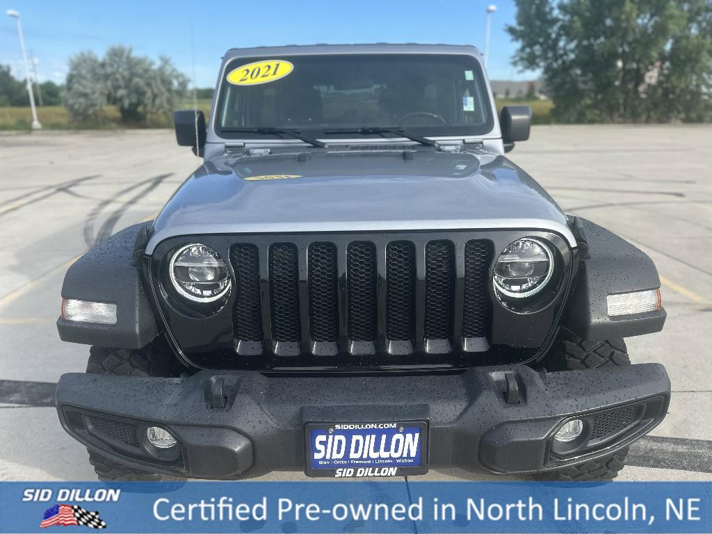 used 2021 Jeep Wrangler Unlimited car, priced at $31,992
