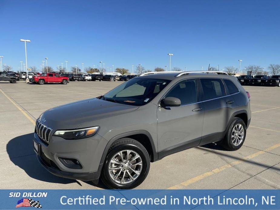 used 2021 Jeep Cherokee car, priced at $24,491