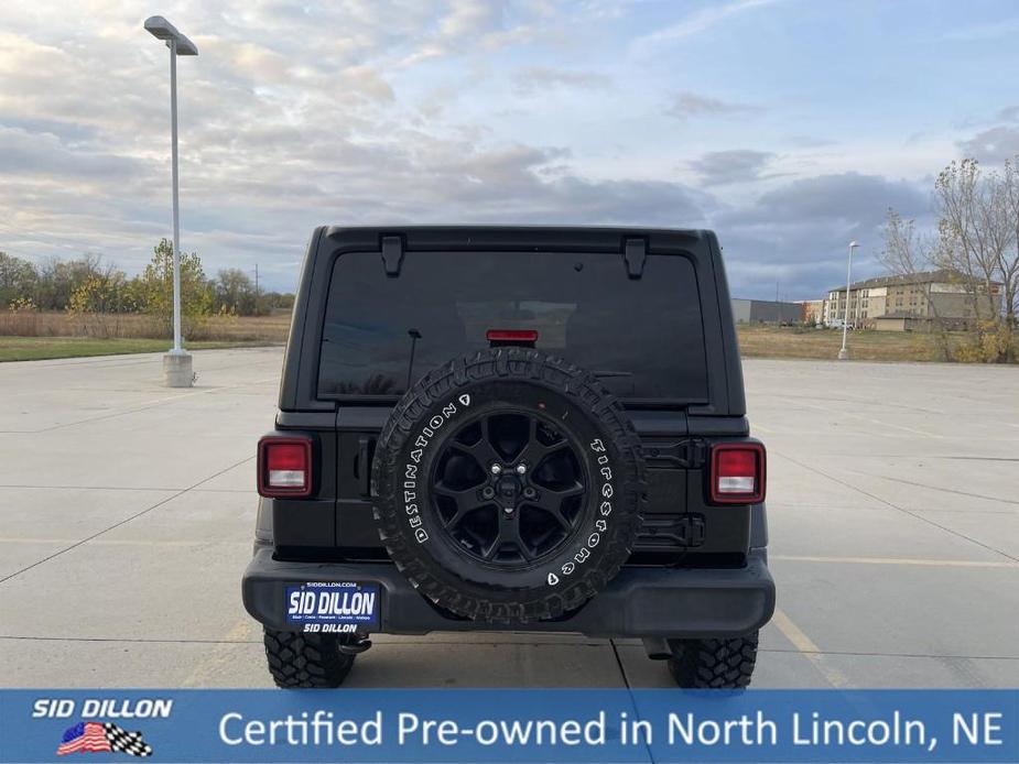 used 2021 Jeep Wrangler Unlimited car, priced at $33,492