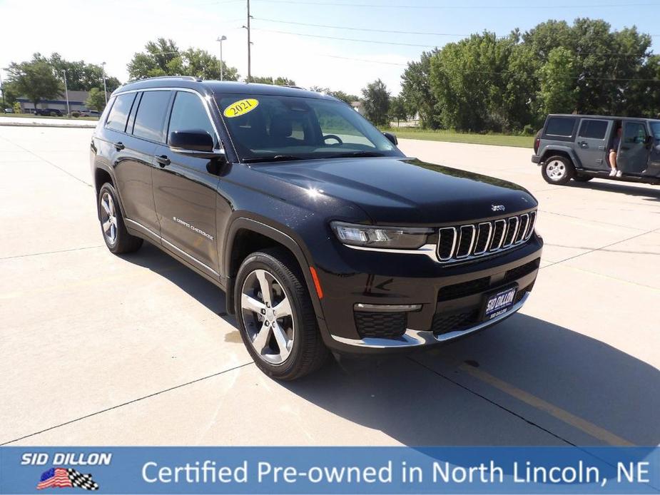 used 2021 Jeep Grand Cherokee L car, priced at $32,899