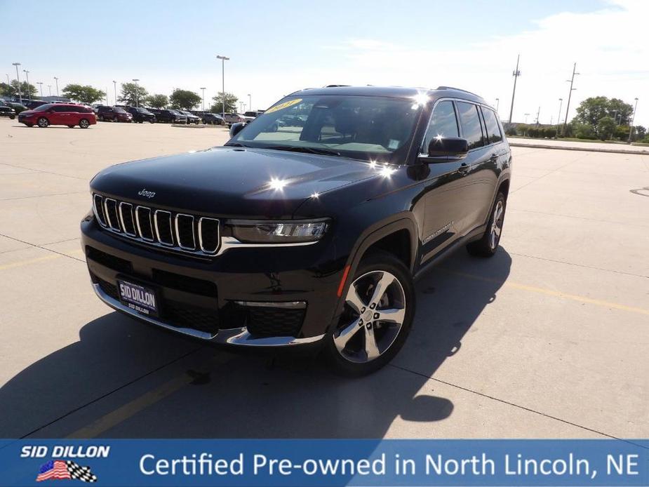 used 2021 Jeep Grand Cherokee L car, priced at $32,899