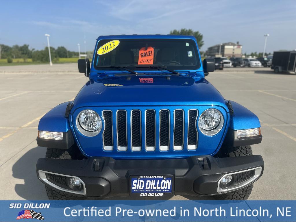 used 2022 Jeep Wrangler Unlimited car, priced at $35,893