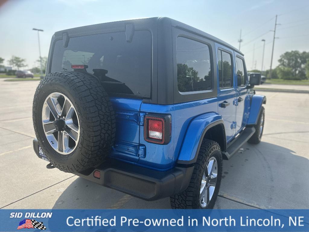 used 2022 Jeep Wrangler Unlimited car, priced at $35,893