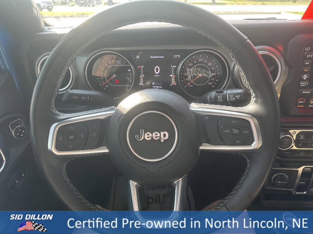 used 2022 Jeep Wrangler Unlimited car, priced at $35,893