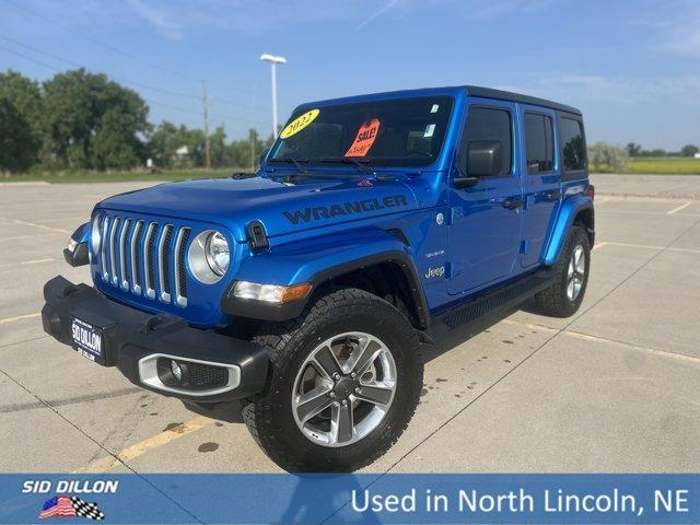 used 2022 Jeep Wrangler Unlimited car, priced at $36,991