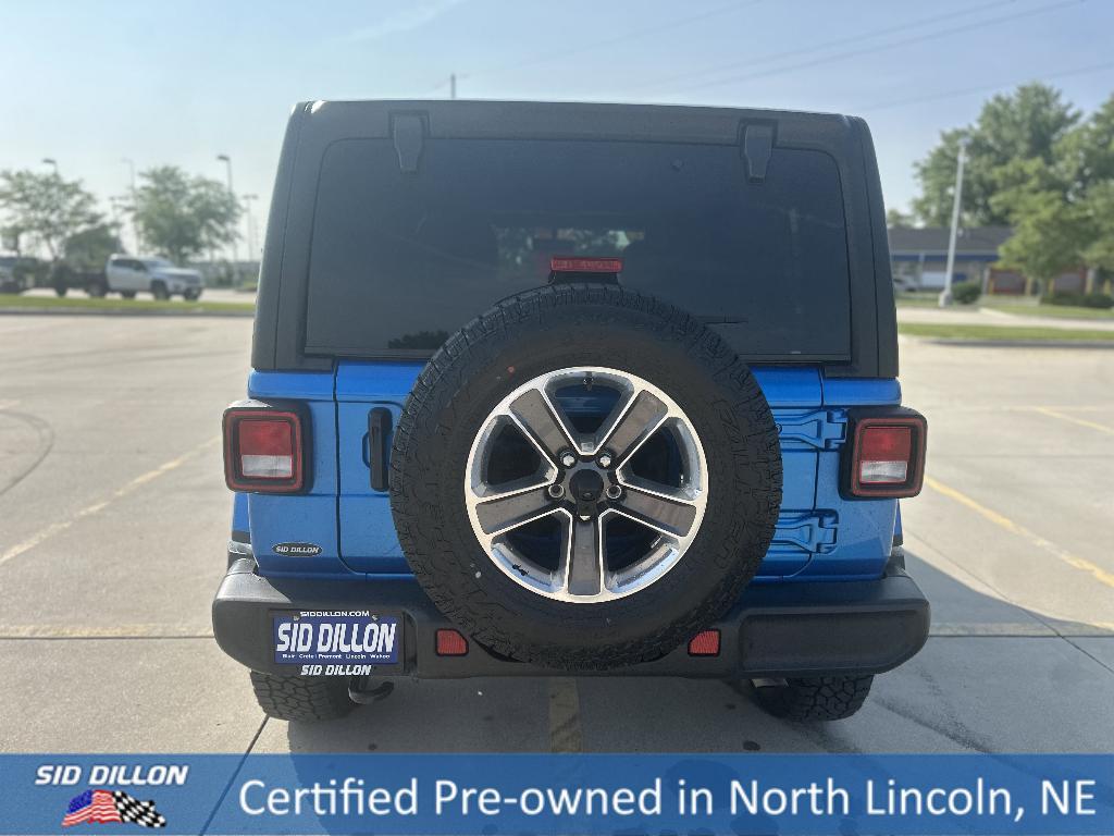 used 2022 Jeep Wrangler Unlimited car, priced at $35,893