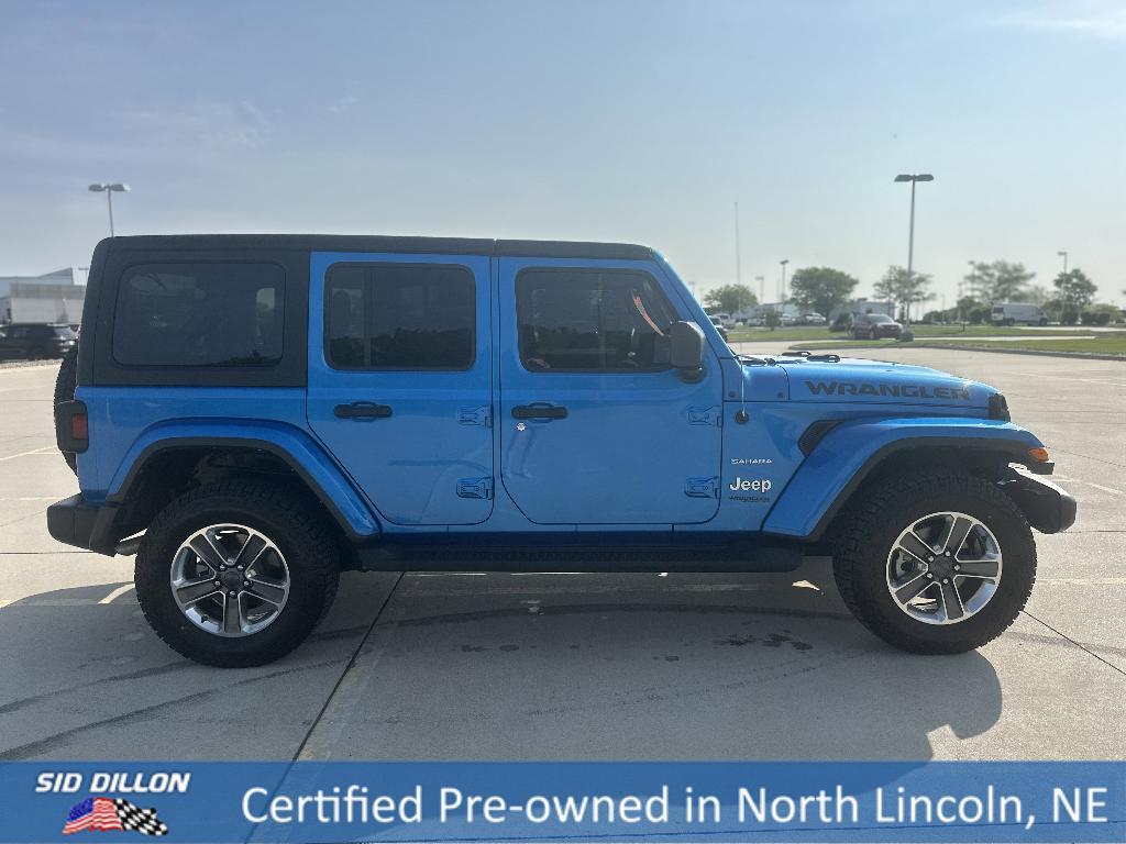 used 2022 Jeep Wrangler Unlimited car, priced at $35,893