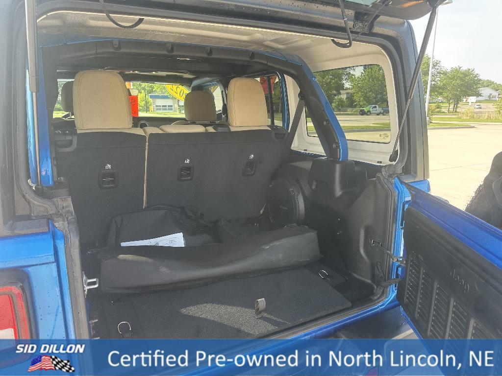 used 2022 Jeep Wrangler Unlimited car, priced at $35,893