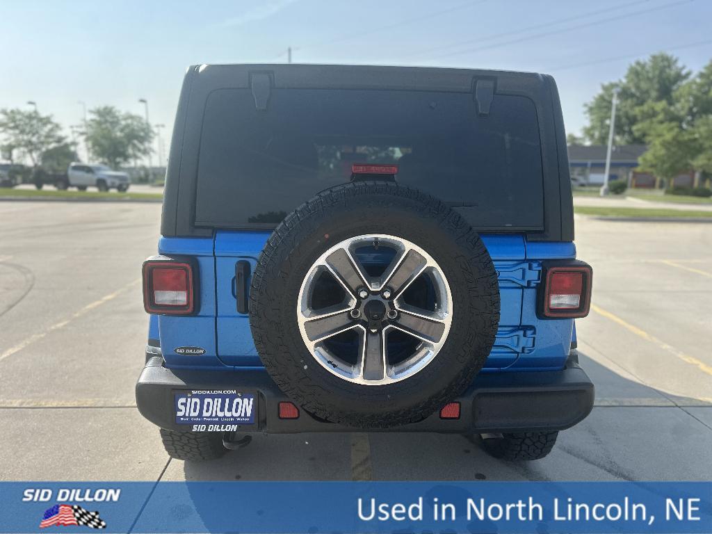used 2022 Jeep Wrangler Unlimited car, priced at $36,991