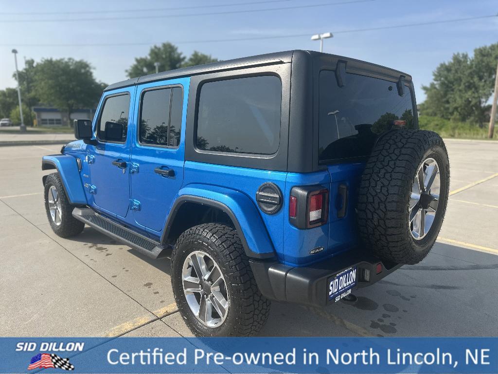 used 2022 Jeep Wrangler Unlimited car, priced at $35,893