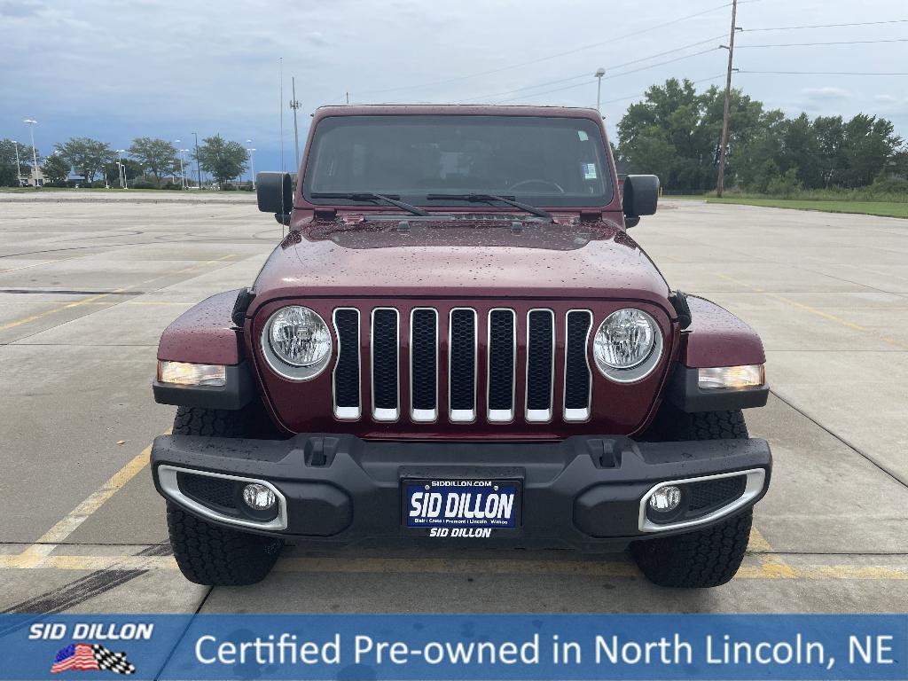 used 2021 Jeep Wrangler Unlimited car, priced at $33,993