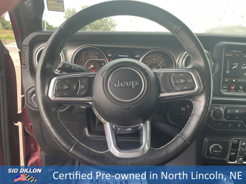 used 2021 Jeep Wrangler Unlimited car, priced at $33,993