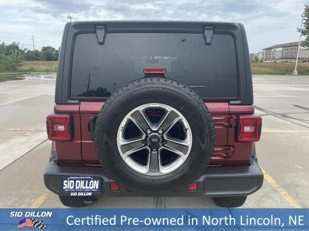 used 2021 Jeep Wrangler Unlimited car, priced at $33,993